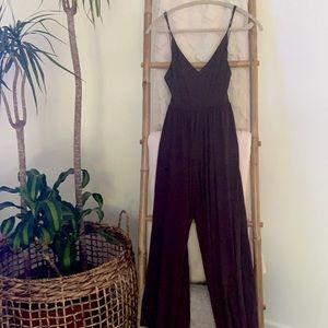 Plum-colored Urban Outfitters Jumpsuit